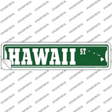 Hawaii St Silhouette Novelty Narrow Sticker Decal