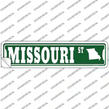Missouri St Silhouette Novelty Narrow Sticker Decal