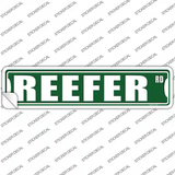 Reefer Road Novelty Narrow Sticker Decal