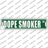 Dope Smoker Drive Novelty Narrow Sticker Decal