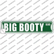 Big Booty Blvd Novelty Narrow Sticker Decal