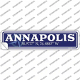 Annapolis Novelty Narrow Sticker Decal