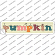 Hey There Pumpkin Novelty Narrow Sticker Decal
