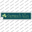 Irish Shamrock Alley Novelty Narrow Sticker Decal