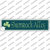 Irish Shamrock Alley Novelty Narrow Sticker Decal