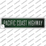 Pacific Coast Highway Novelty Narrow Sticker Decal