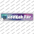 Hookah Bar Novelty Narrow Sticker Decal