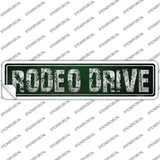 Rodeo Drive Novelty Narrow Sticker Decal