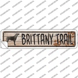 Brittany Trail Novelty Narrow Sticker Decal