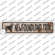 Newfoundland Trail Novelty Narrow Sticker Decal