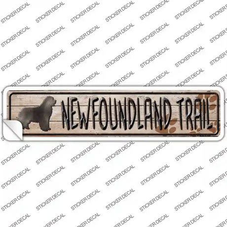 Newfoundland Trail Novelty Narrow Sticker Decal