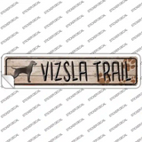Vizsla Trail Novelty Narrow Sticker Decal