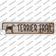 Terrier Trail Novelty Narrow Sticker Decal