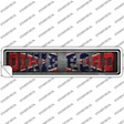 Dixie Road Novelty Narrow Sticker Decal