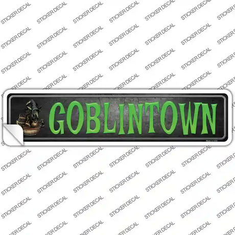 Goblintown Novelty Narrow Sticker Decal