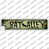 Bat Alley Novelty Narrow Sticker Decal