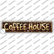 Coffee House Novelty Narrow Sticker Decal