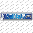 Do Not Disturb Novelty Narrow Sticker Decal