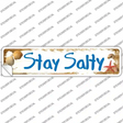 Stay Salty Novelty Narrow Sticker Decal