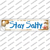 Stay Salty Novelty Narrow Sticker Decal