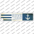 Hope Novelty Narrow Sticker Decal