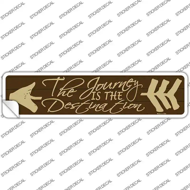 The Journey Novelty Narrow Sticker Decal