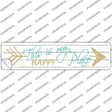 This Is My Happy Place Novelty Narrow Sticker Decal