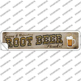 Root Beer Novelty Narrow Sticker Decal