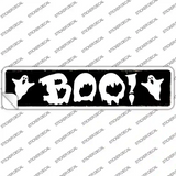 Boo Novelty Narrow Sticker Decal