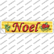 Noel Novelty Narrow Sticker Decal