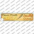 Farm Fresh Parsnips Novelty Narrow Sticker Decal