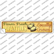 Farm Fresh Potatoes Novelty Narrow Sticker Decal