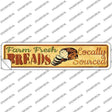 Farm Fresh Breads Novelty Narrow Sticker Decal