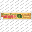 Farm Fresh Watermelon Novelty Narrow Sticker Decal