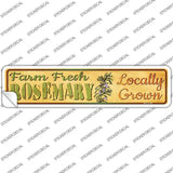 Farm Fresh Rosemary Novelty Narrow Sticker Decal