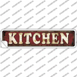Kitchen Novelty Narrow Sticker Decal