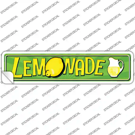Lemonade Novelty Narrow Sticker Decal