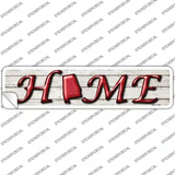 Alabama Home Outline Novelty Narrow Sticker Decal
