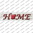 Arkansas Home Outline Novelty Narrow Sticker Decal