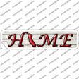 California Home Outline Novelty Narrow Sticker Decal