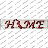 California Home Outline Novelty Narrow Sticker Decal