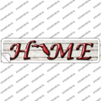 Florida Home Outline Novelty Narrow Sticker Decal
