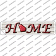 Georgia Home Outline Novelty Narrow Sticker Decal