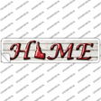 Idaho Home Outline Novelty Narrow Sticker Decal