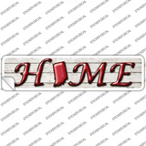 Indiana Home Outline Novelty Narrow Sticker Decal