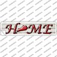 Kentucky Home Outline Novelty Narrow Sticker Decal
