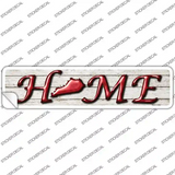 Kentucky Home Outline Novelty Narrow Sticker Decal