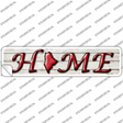 Maine Home Outline Novelty Narrow Sticker Decal