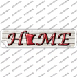 Minnesota Home Outline Novelty Narrow Sticker Decal