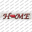 Nebraska Home Outline Novelty Narrow Sticker Decal